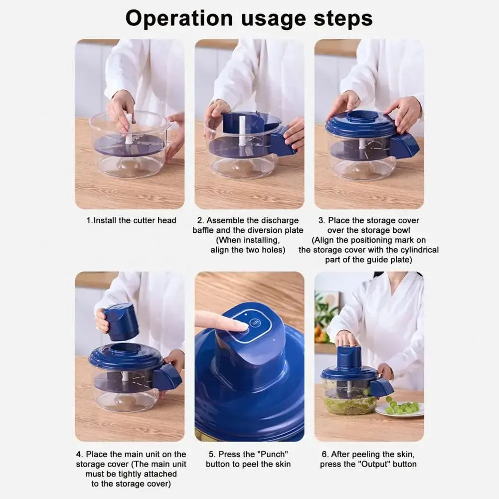 مقشرة خضار وفواكه متعددة الوظائف 